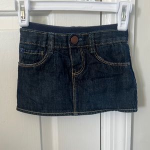 Baby Gap 12-18 month denim skirt